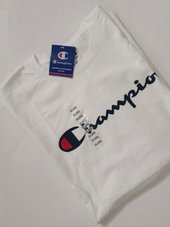 Champion Other - Champion Classic White T-Shirt – Men’s XXL | 100% Cotton Jersey | New With Tags